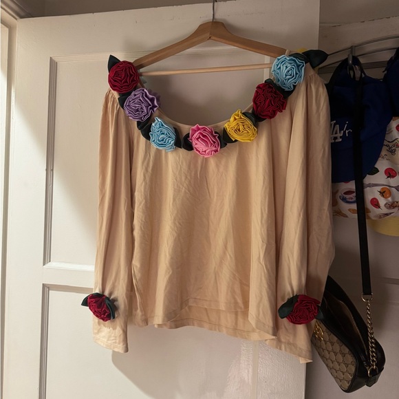 Samantha Pleet Persephone Garland Blouse - Picture 7 of 7